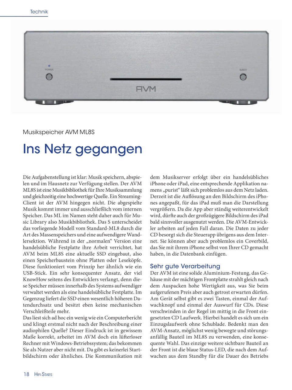 HiFi Stars Magazin Preview Pages