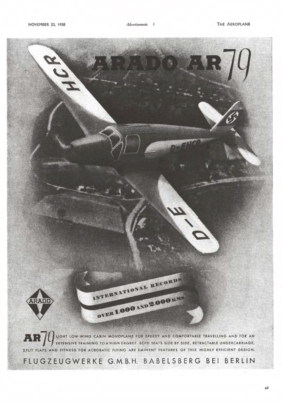 Aeroplane Weekly - The War in the Air 75 years ago Preview Pages