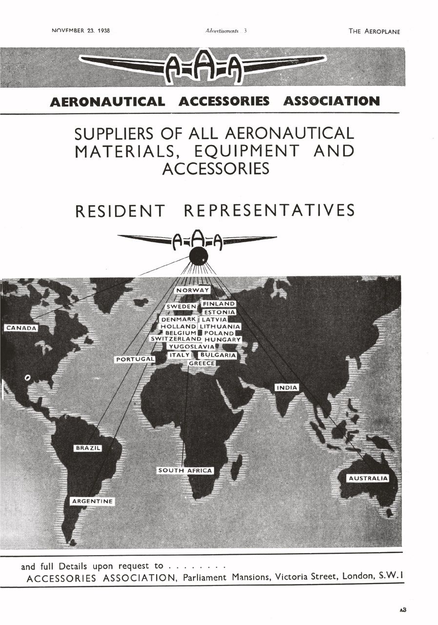 Aeroplane Weekly - The War in the Air 75 years ago Preview Pages