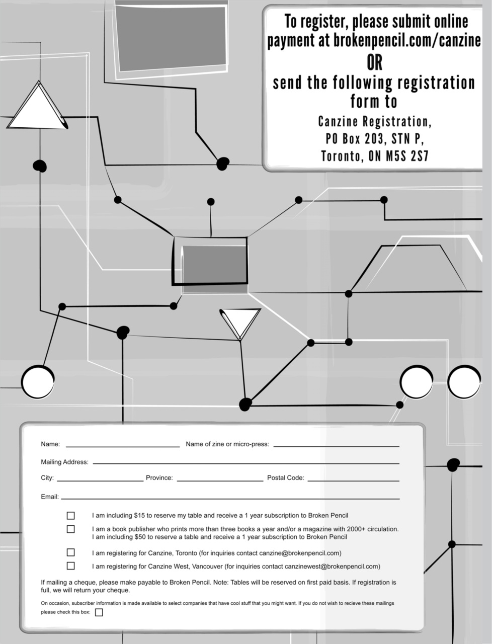 Broken Pencil Preview Pages
