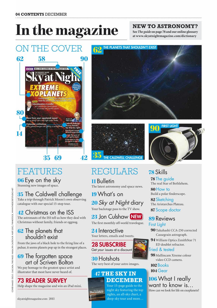 BBC Sky at Night Magazine Preview Pages
