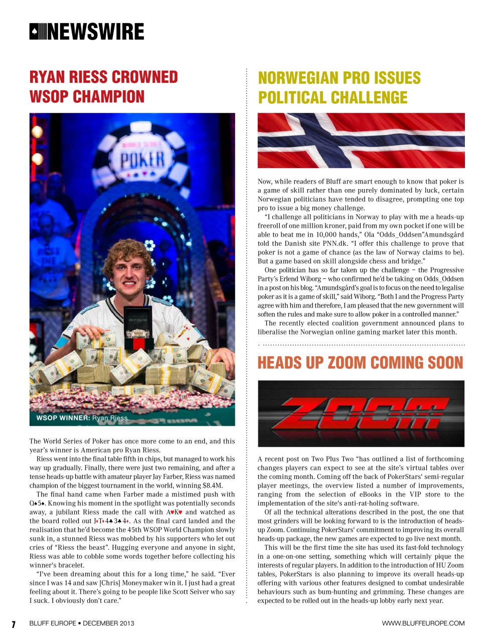 Bluff Europe Preview Pages