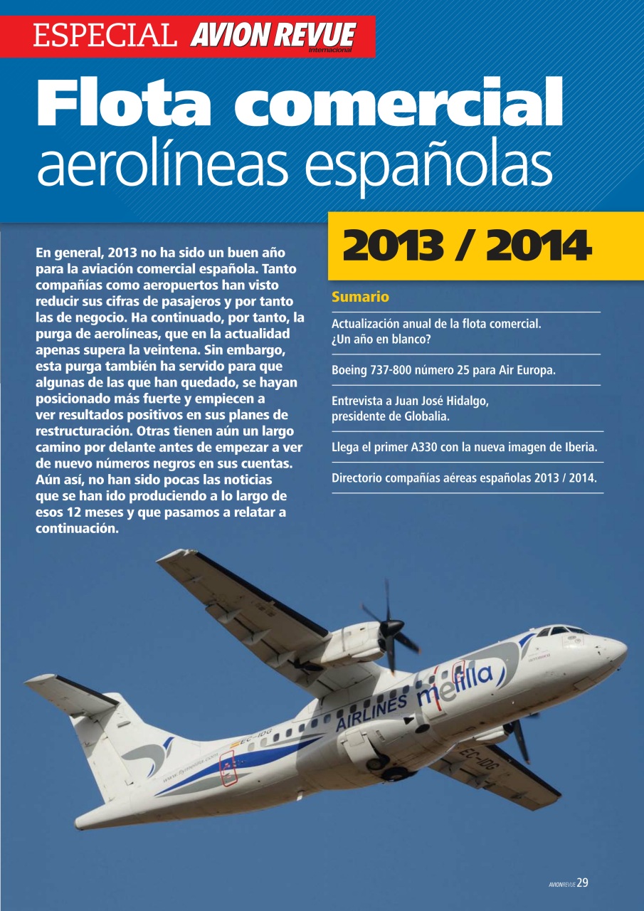 Avion Revue Internacional Preview Pages