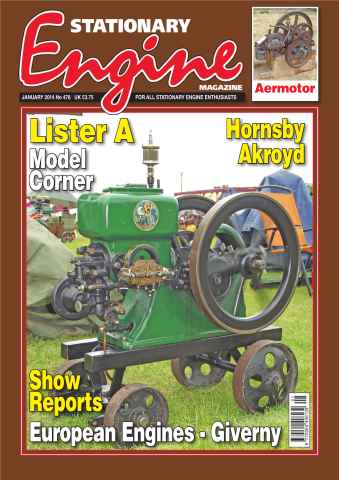 Stationary Engine issue No.478 Lister A Model Corner