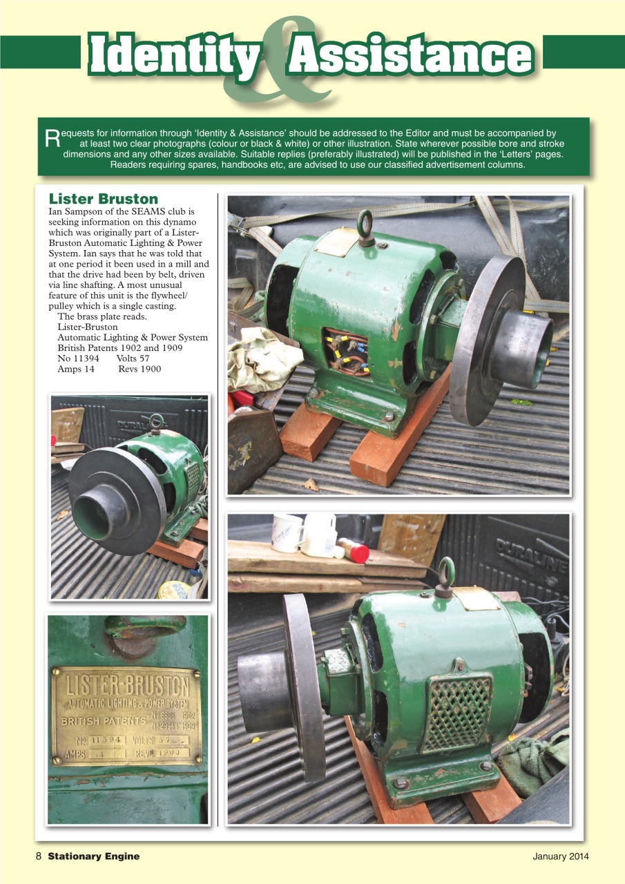 Stationary Engine Preview Pages