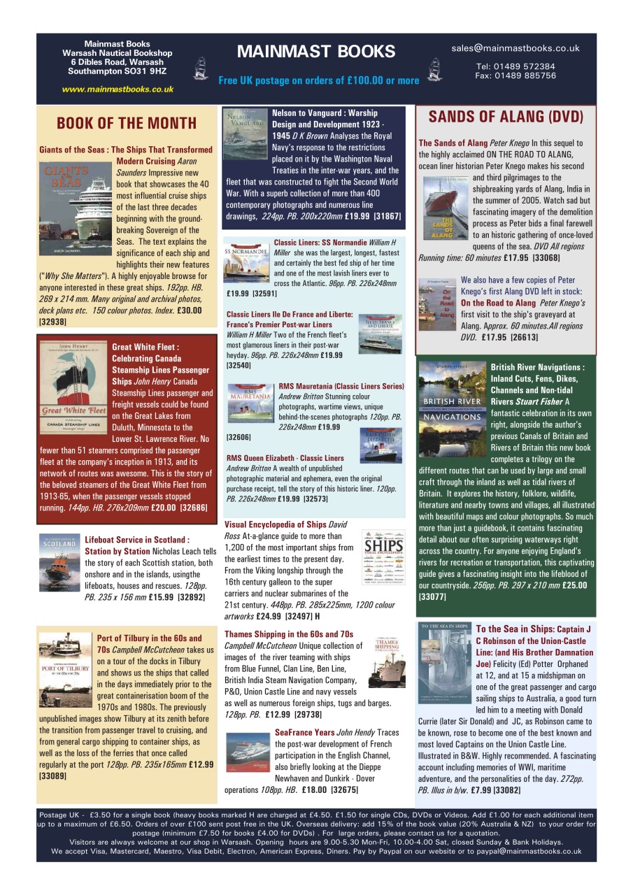 Ships Monthly Preview Pages