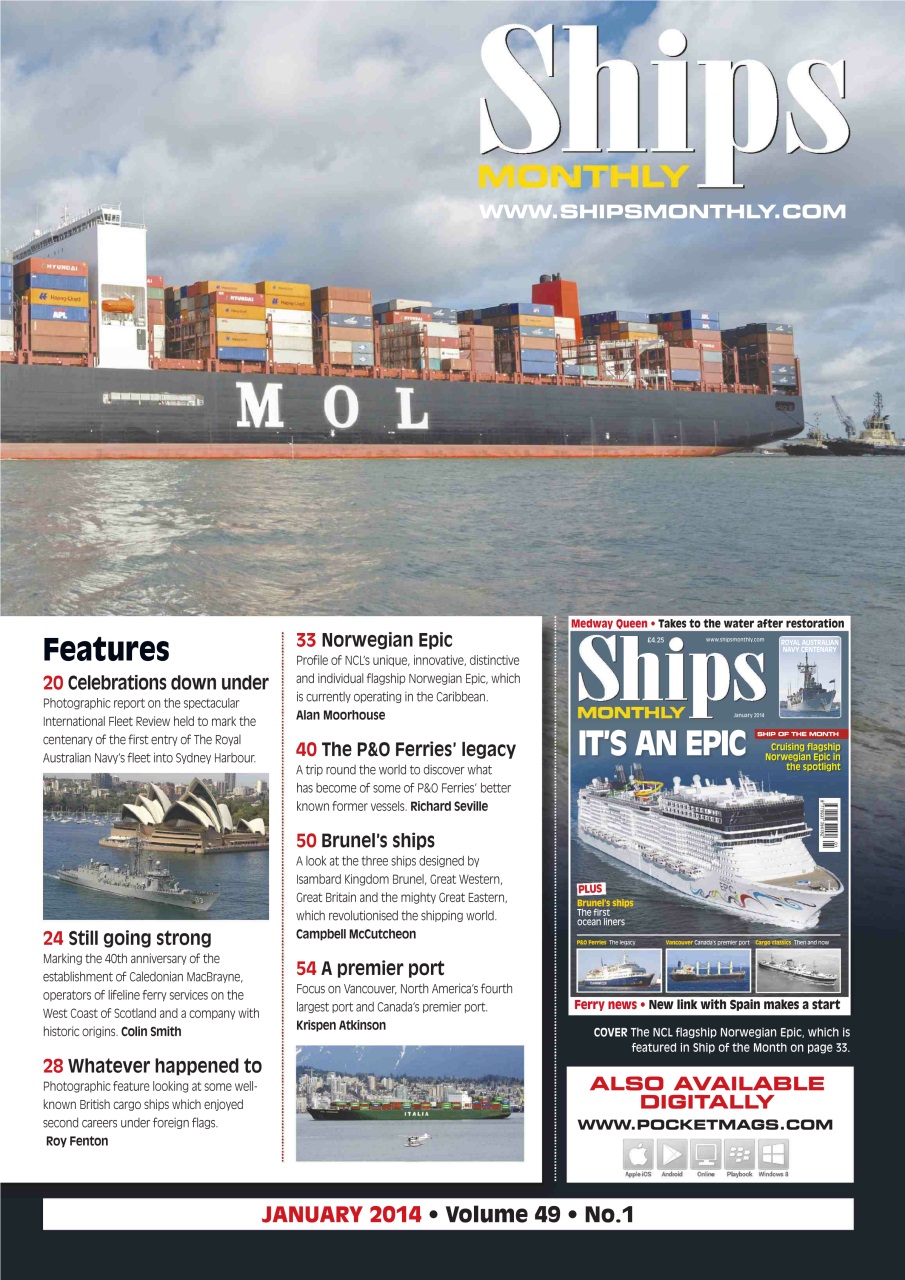 Ships Monthly Preview Pages