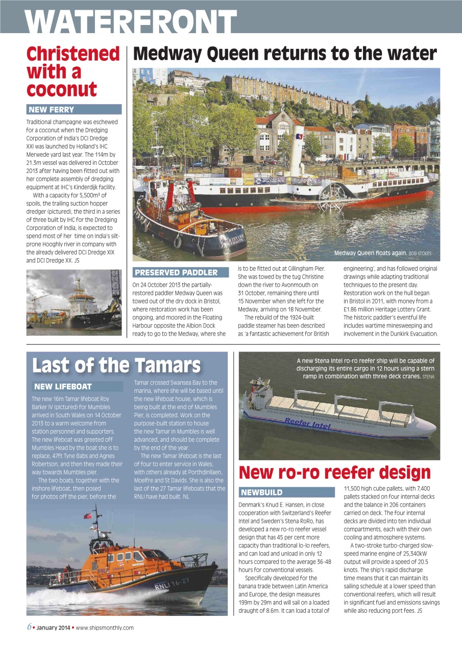 Ships Monthly Preview Pages
