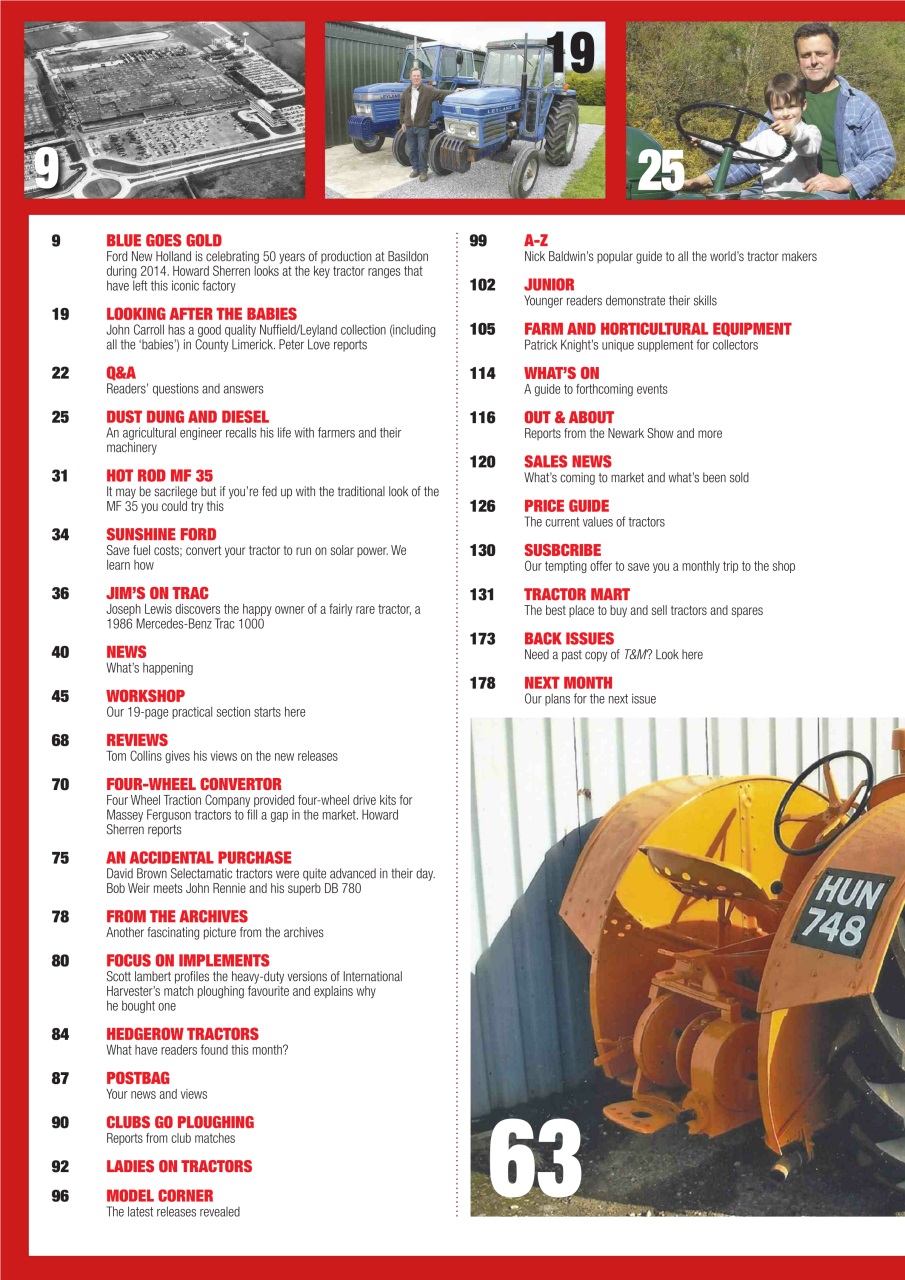 Tractor & Machinery Preview Pages