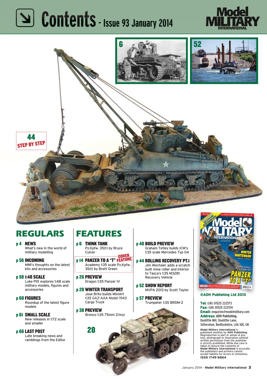 Model Military International Preview Pages