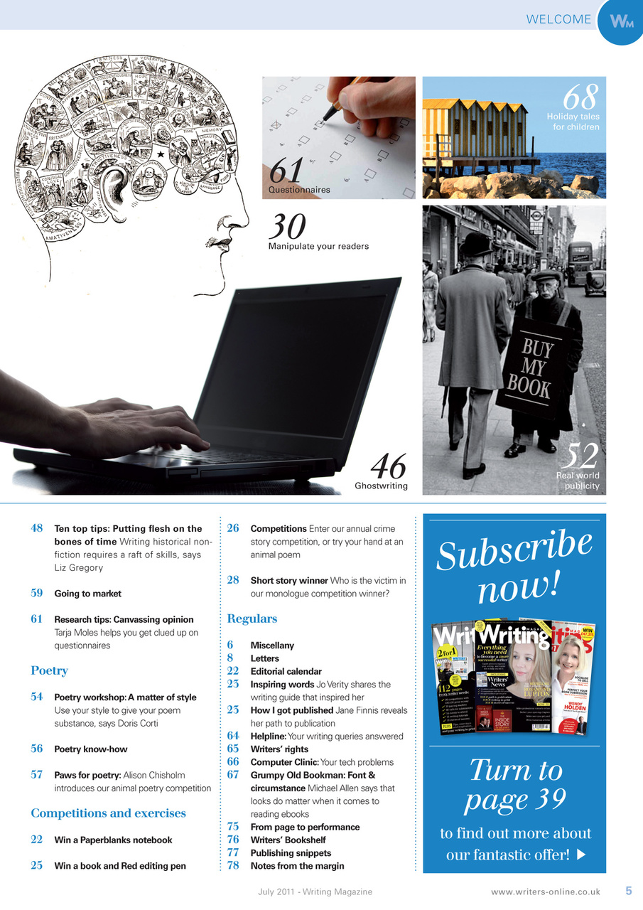 Writing Magazine Preview Pages