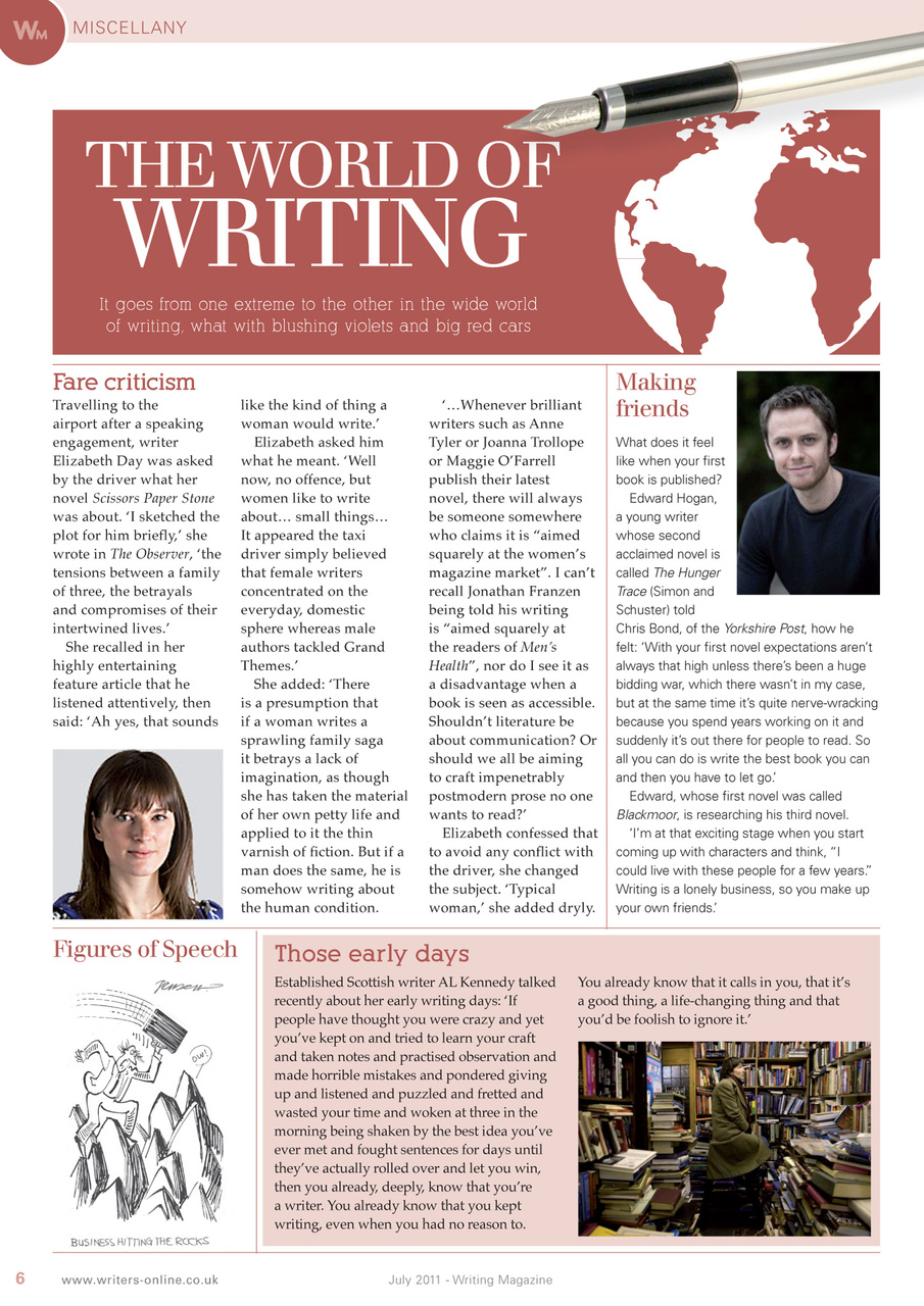 Writing Magazine Preview Pages