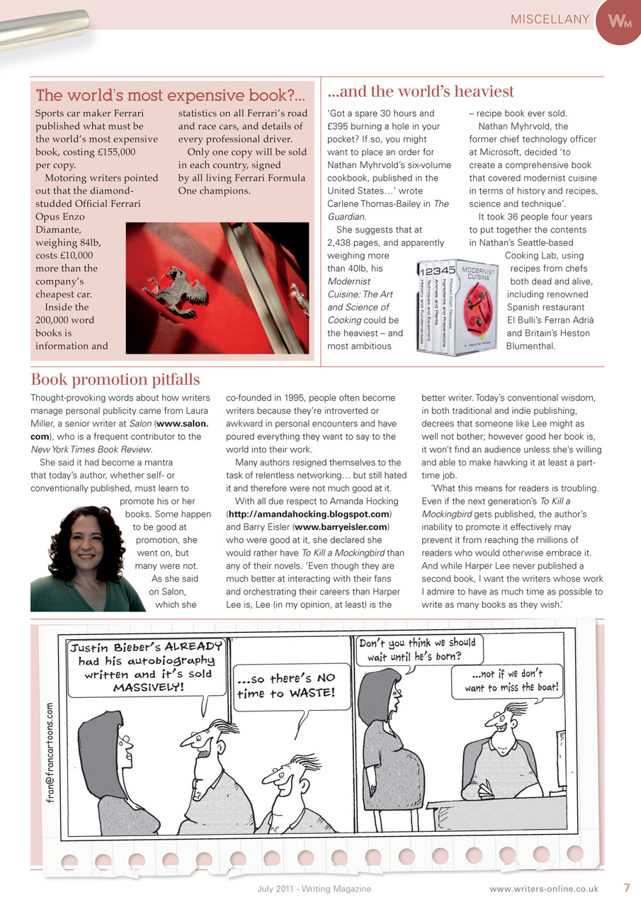 Writing Magazine Preview Pages