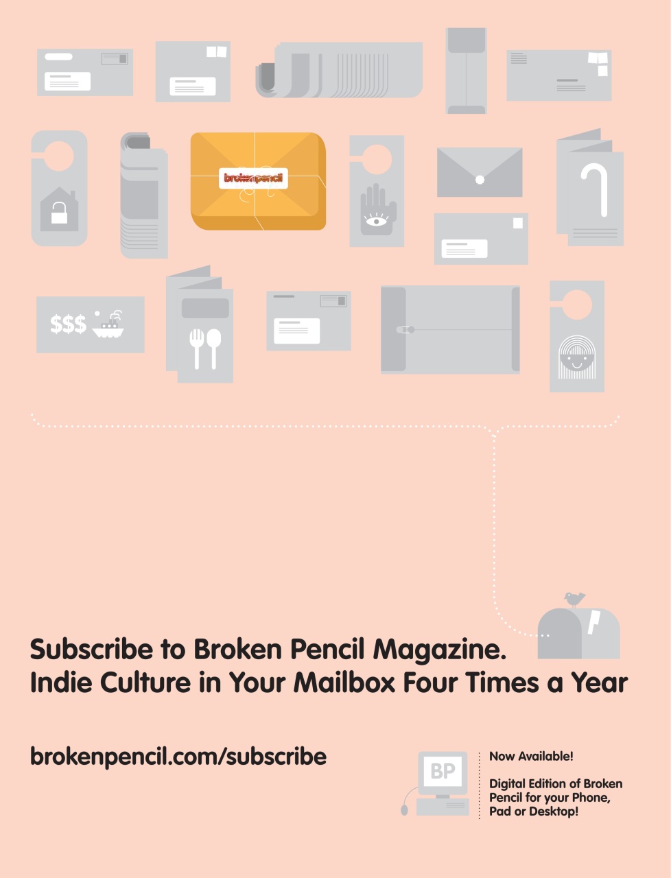 Broken Pencil Preview Pages