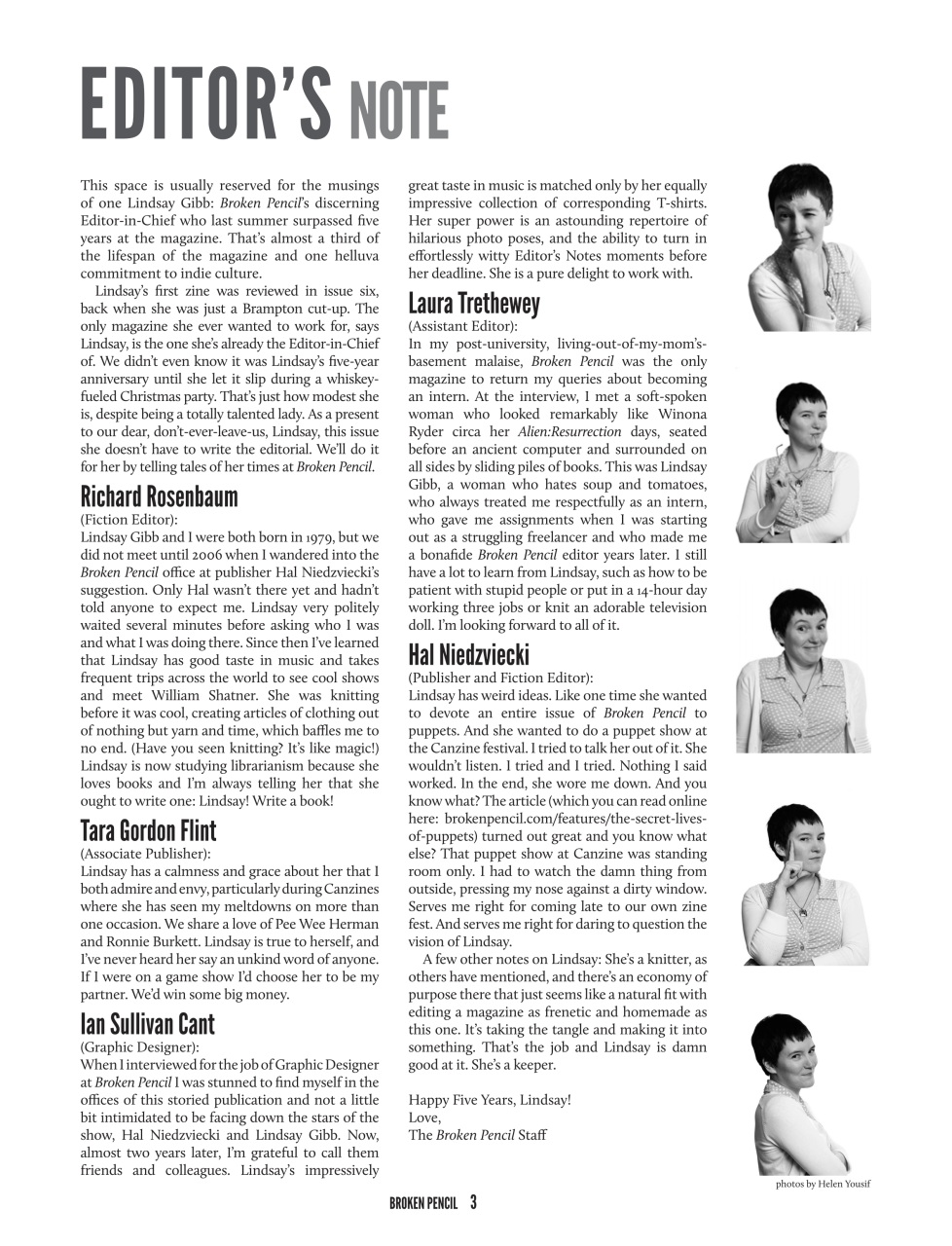 Broken Pencil Preview Pages