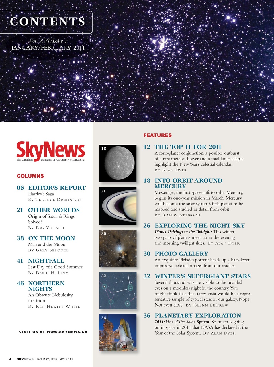 SkyNews Preview Pages