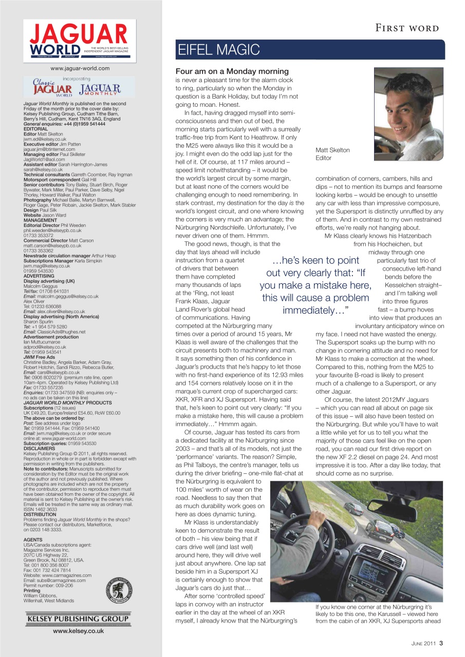 Jaguar World Preview Pages