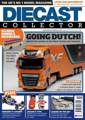 Diecast Collector issue January 2014
