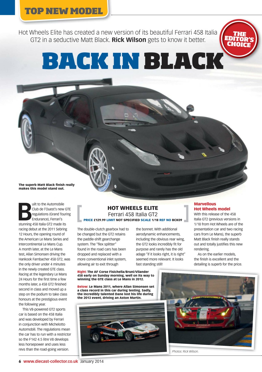 Diecast Collector Preview Pages