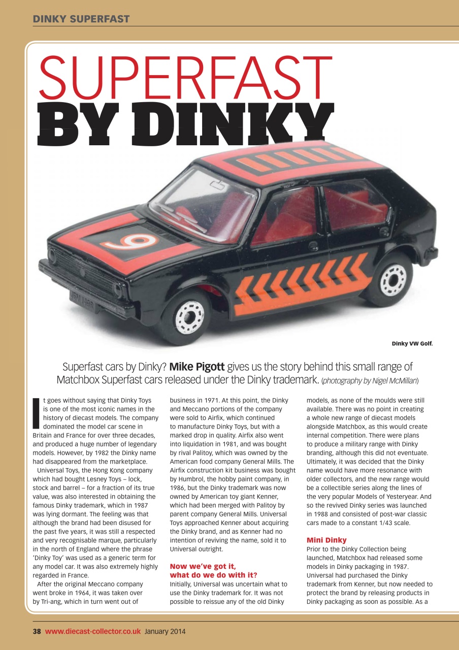 Diecast Collector Preview Pages