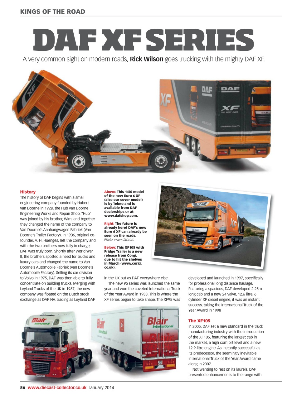 Diecast Collector Preview Pages