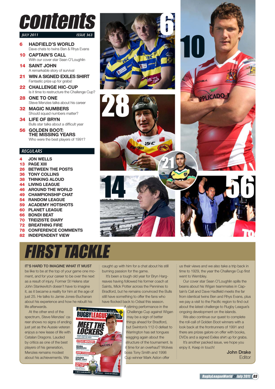 Rugby League World Preview Pages