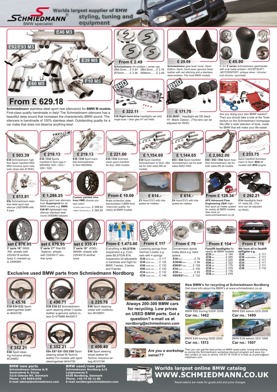 Performance BMW Preview Pages