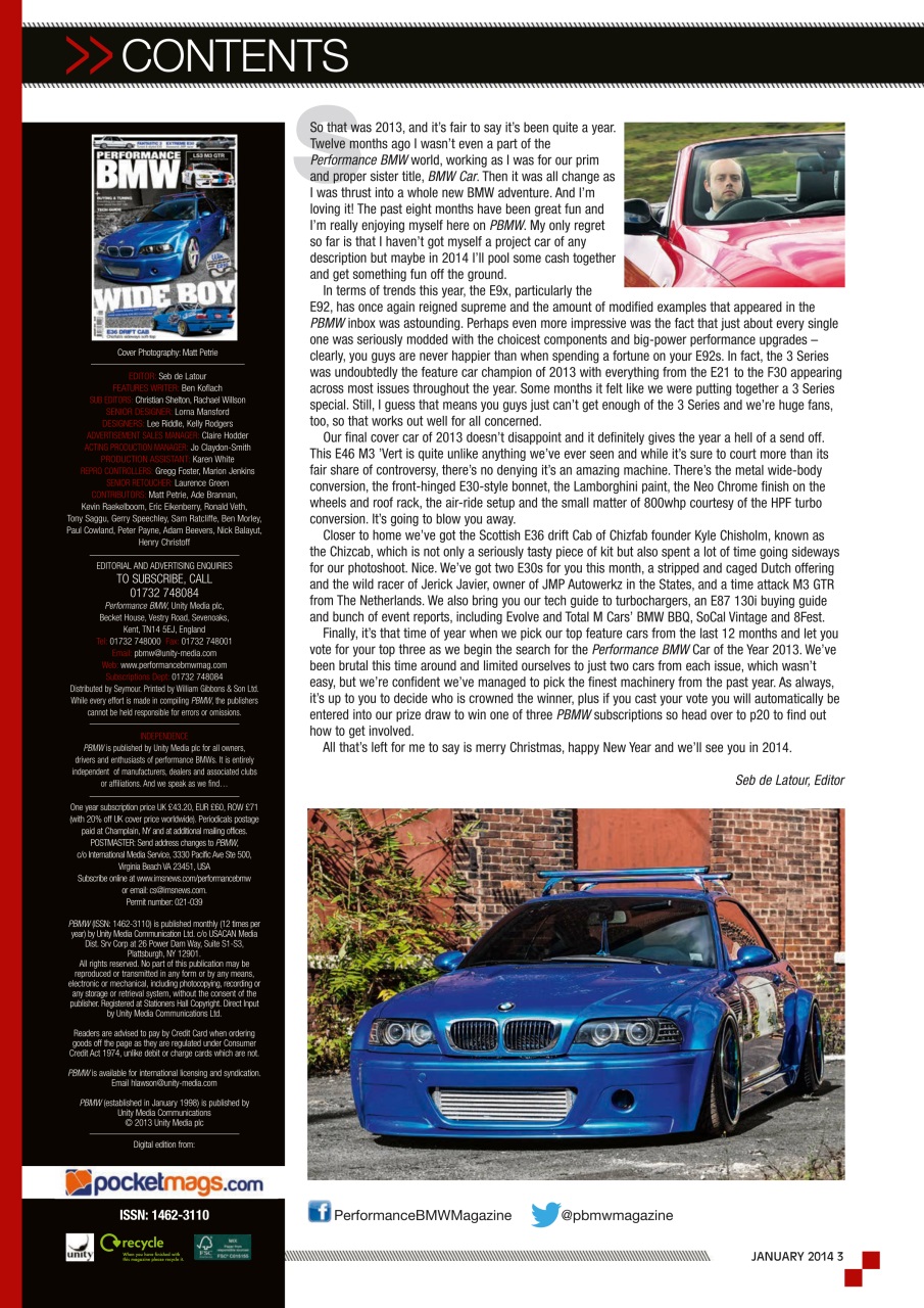 Performance BMW Preview Pages