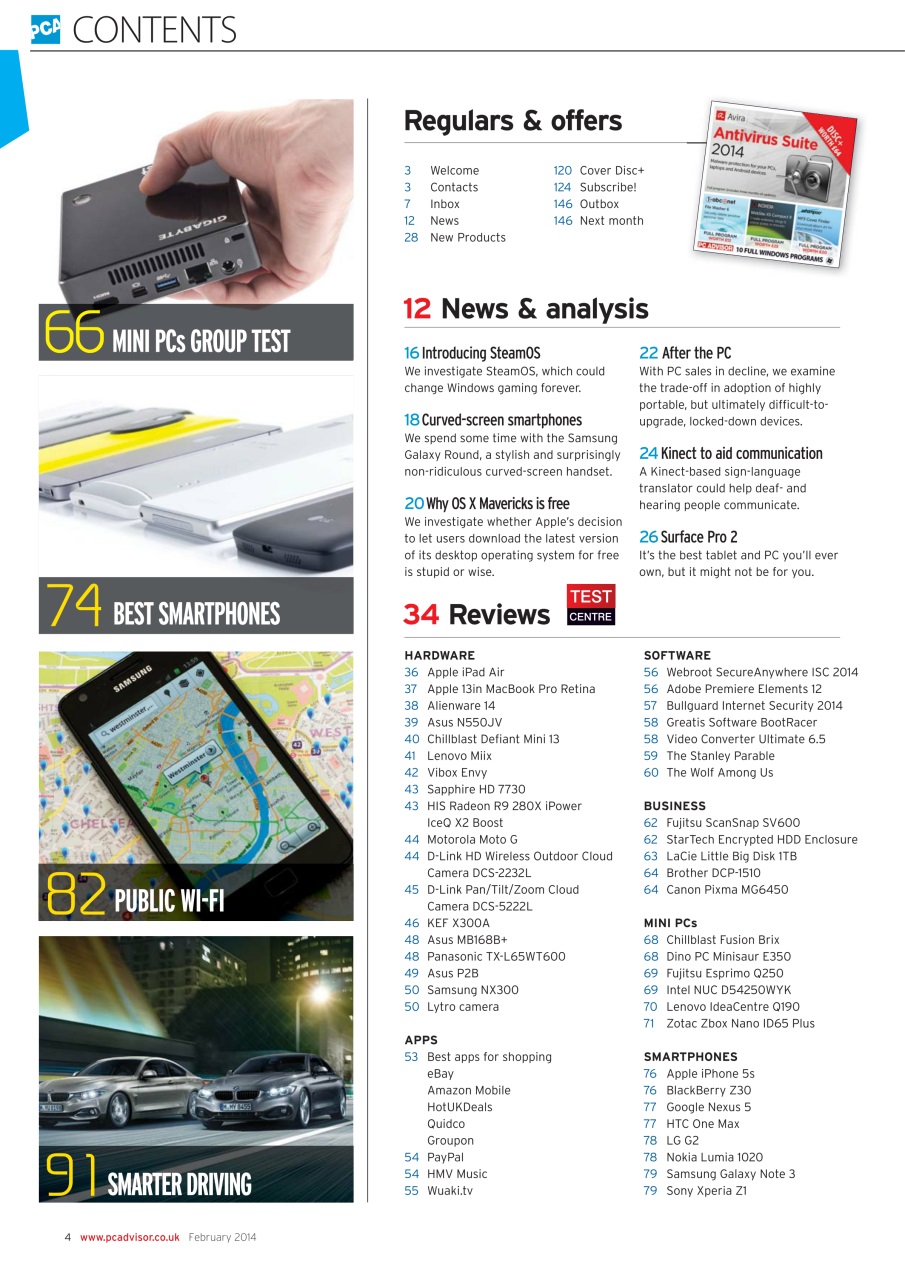 Tech Advisor Preview Pages