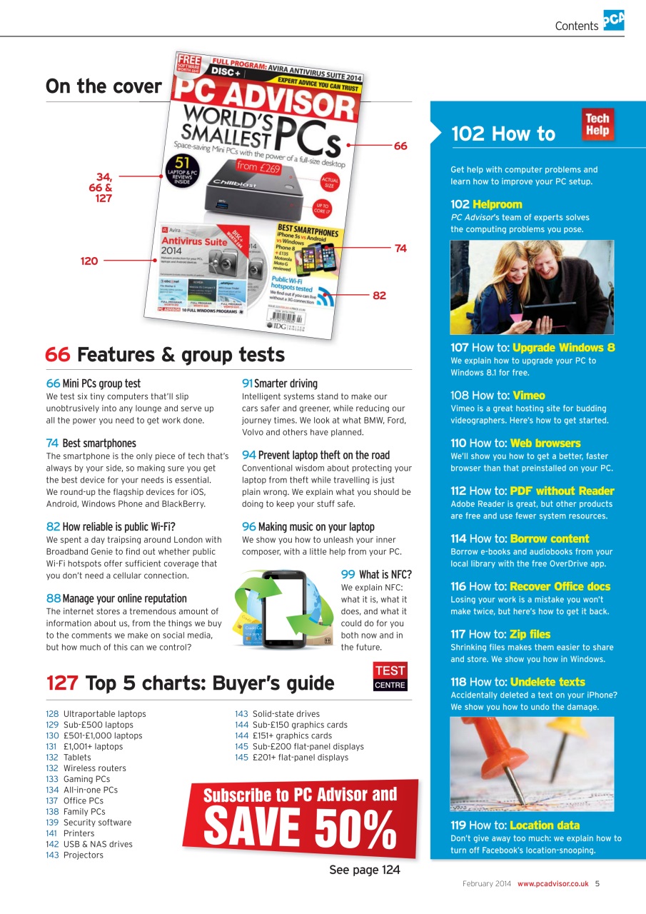 Tech Advisor Preview Pages