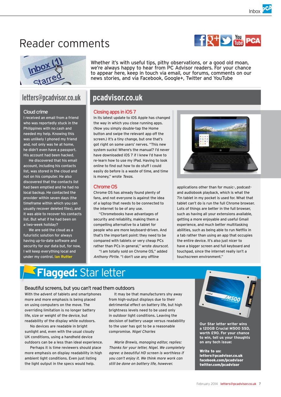 Tech Advisor Preview Pages