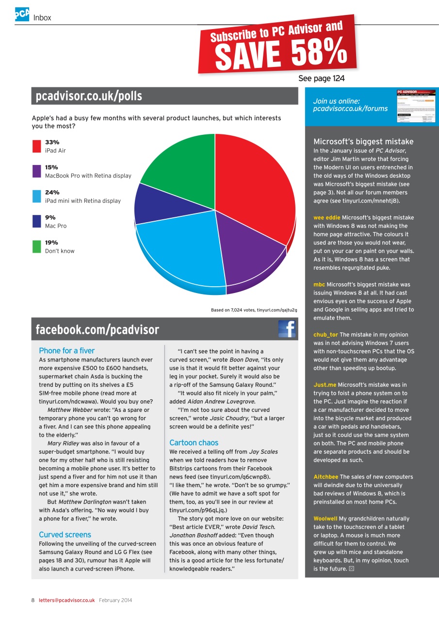 Tech Advisor Preview Pages