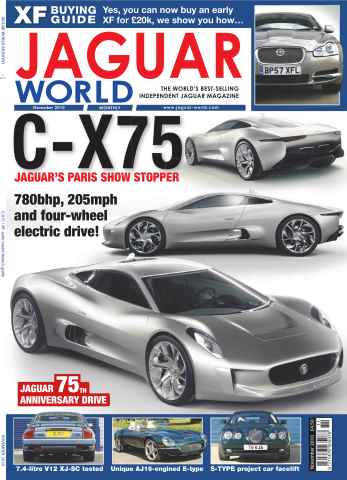 Jaguar World issue C-X75 - JAGUAR’S SHOW STOPPER