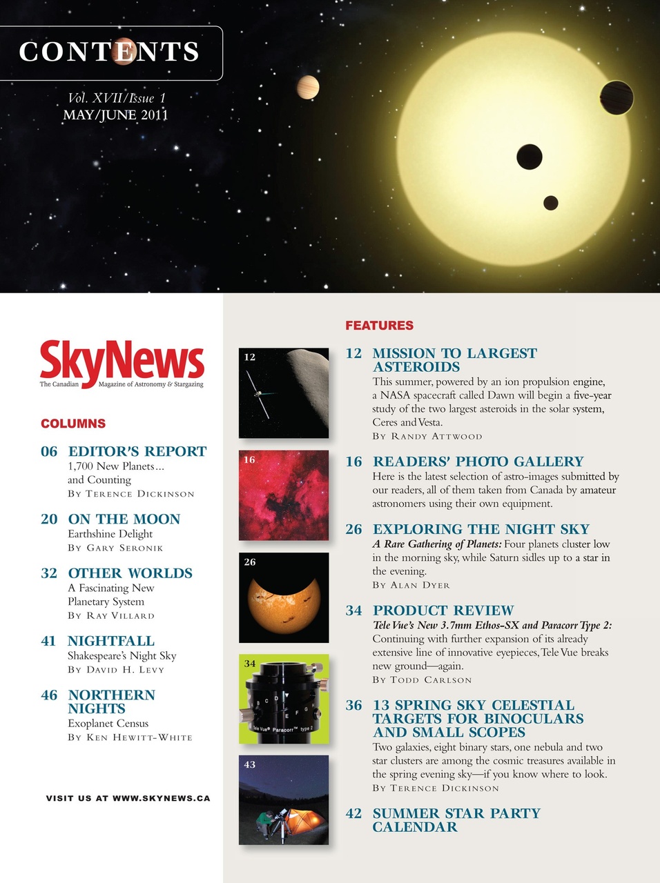 SkyNews Preview Pages