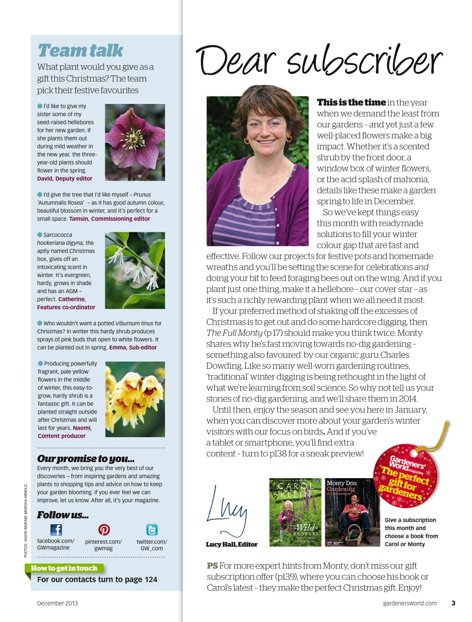 BBC Gardeners’ World Magazine Preview Pages