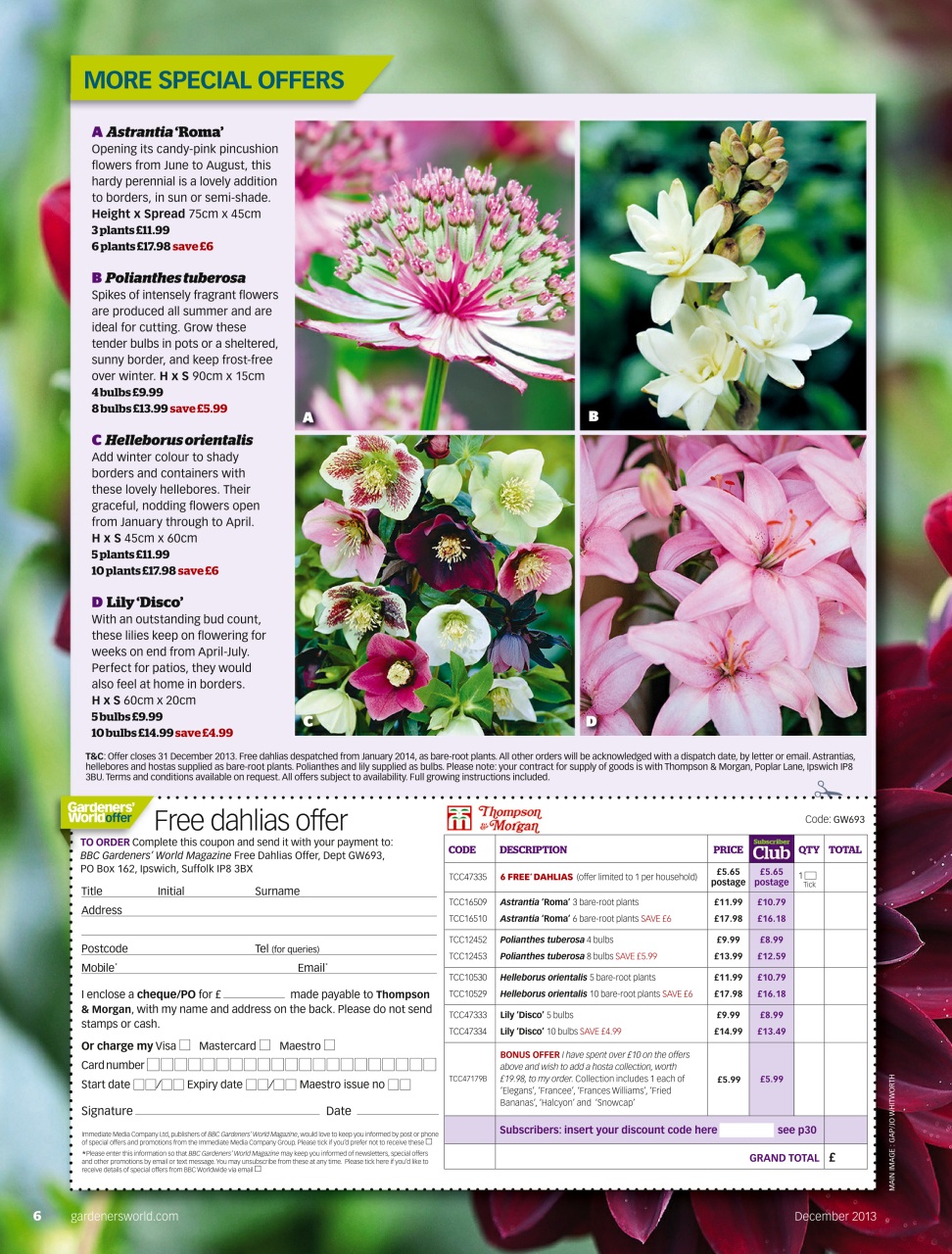 BBC Gardeners’ World Magazine Preview Pages