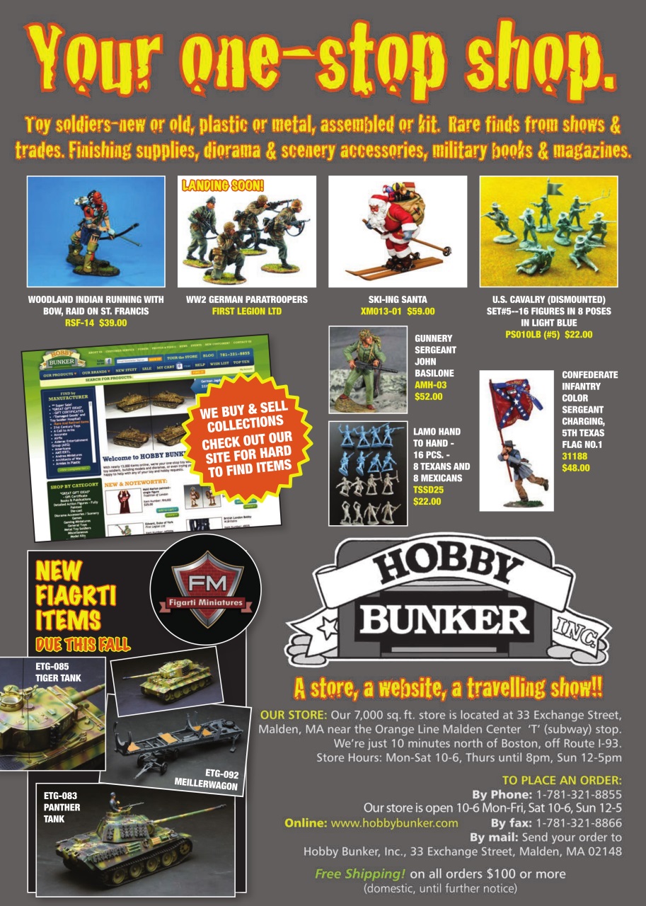 Toy Soldier & Model Figure Preview Pages