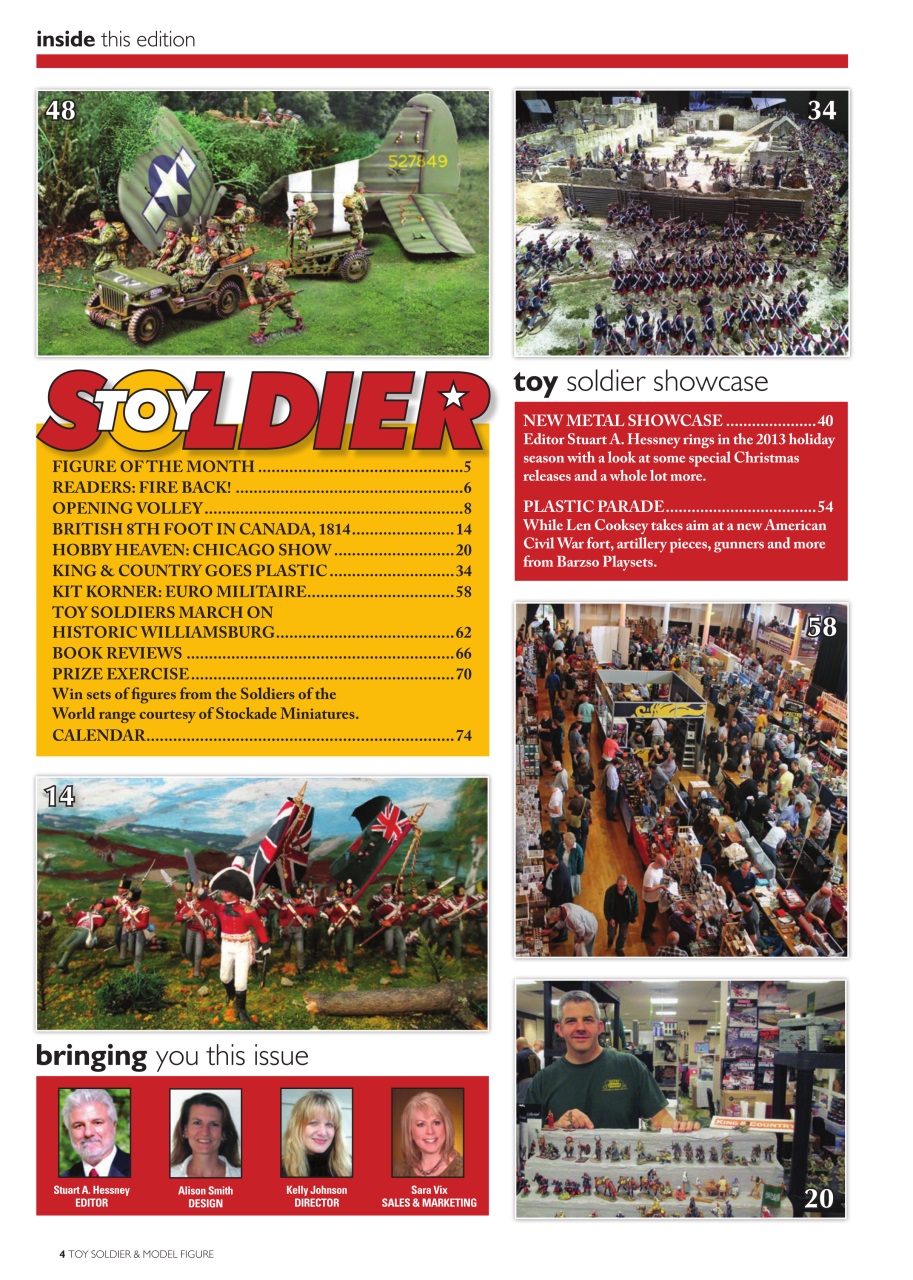 Toy Soldier & Model Figure Preview Pages