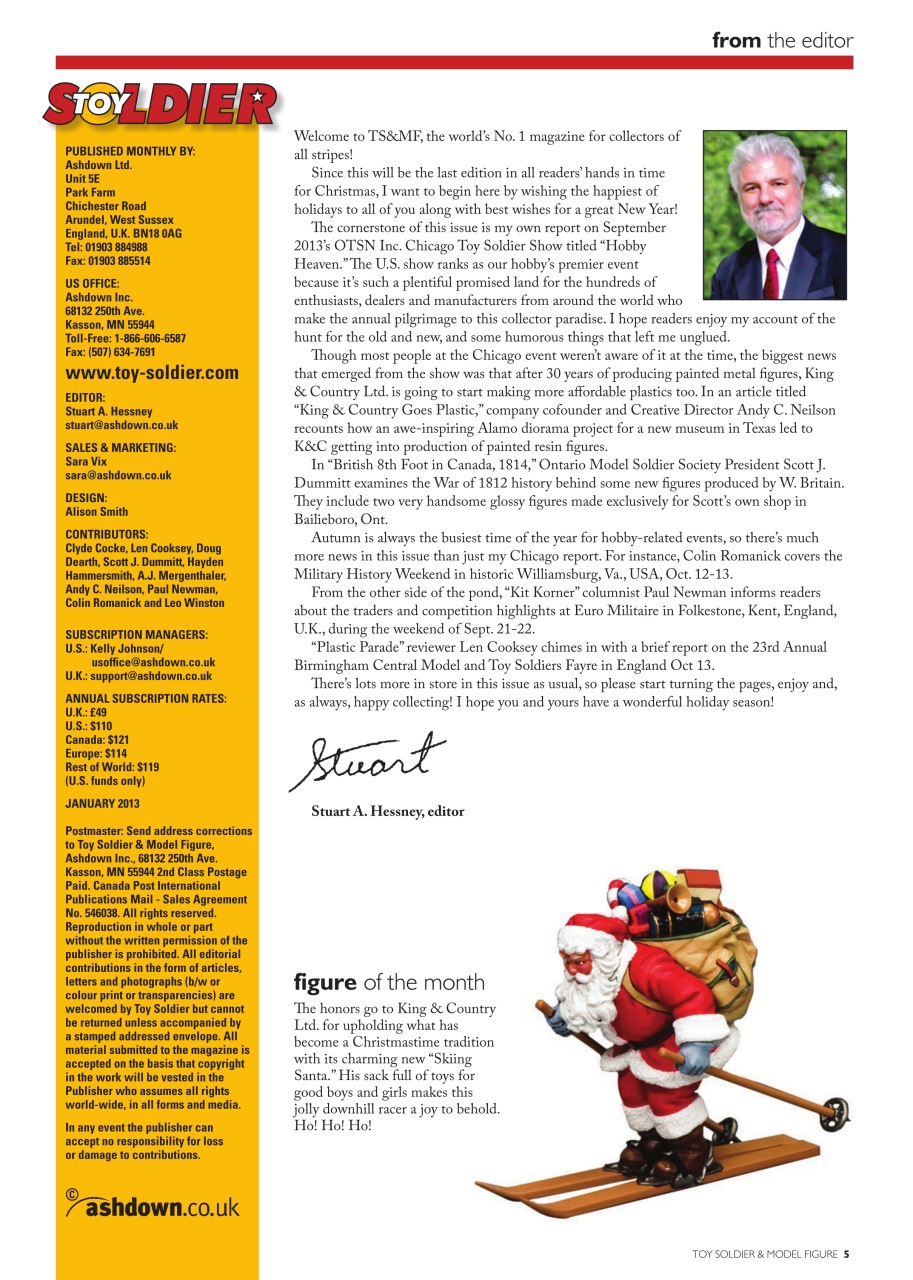 Toy Soldier & Model Figure Preview Pages