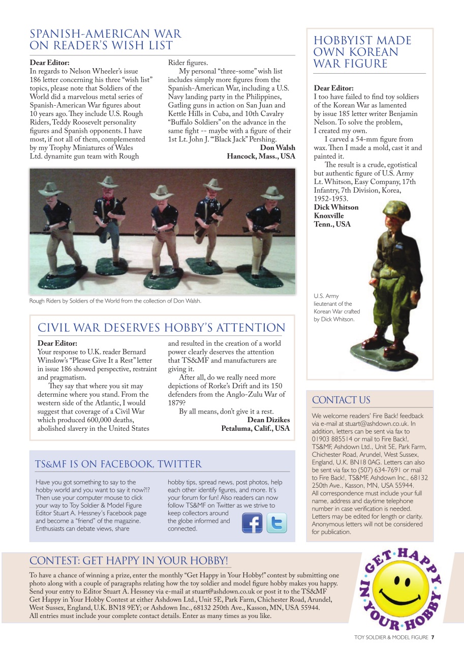 Toy Soldier & Model Figure Preview Pages