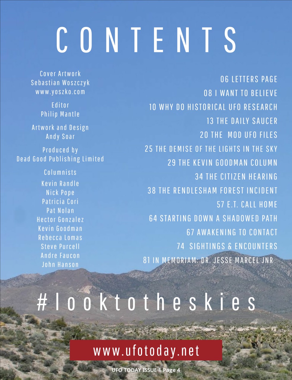 Haunted Magazine Preview Pages