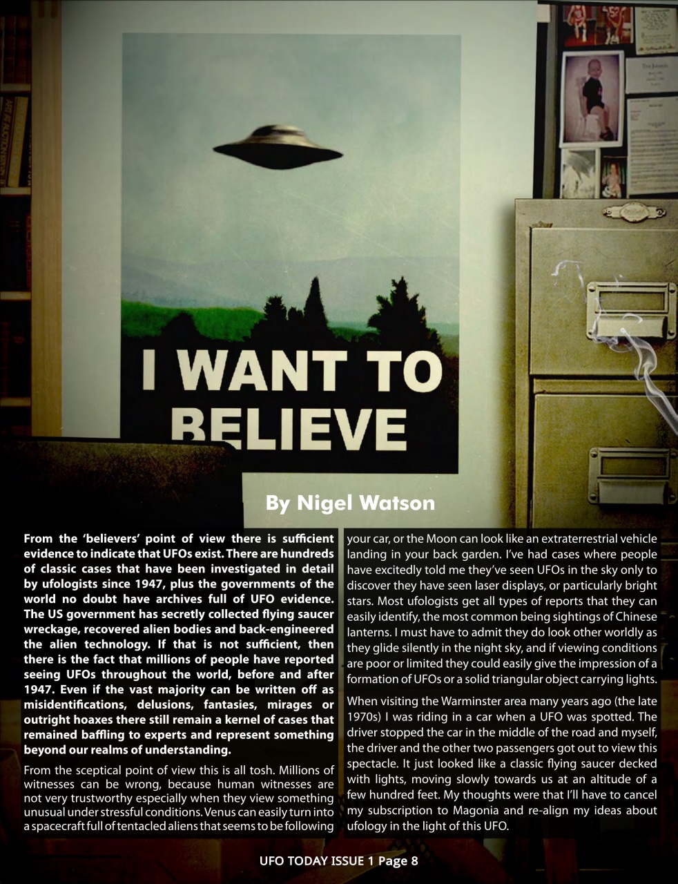 Haunted Magazine Preview Pages