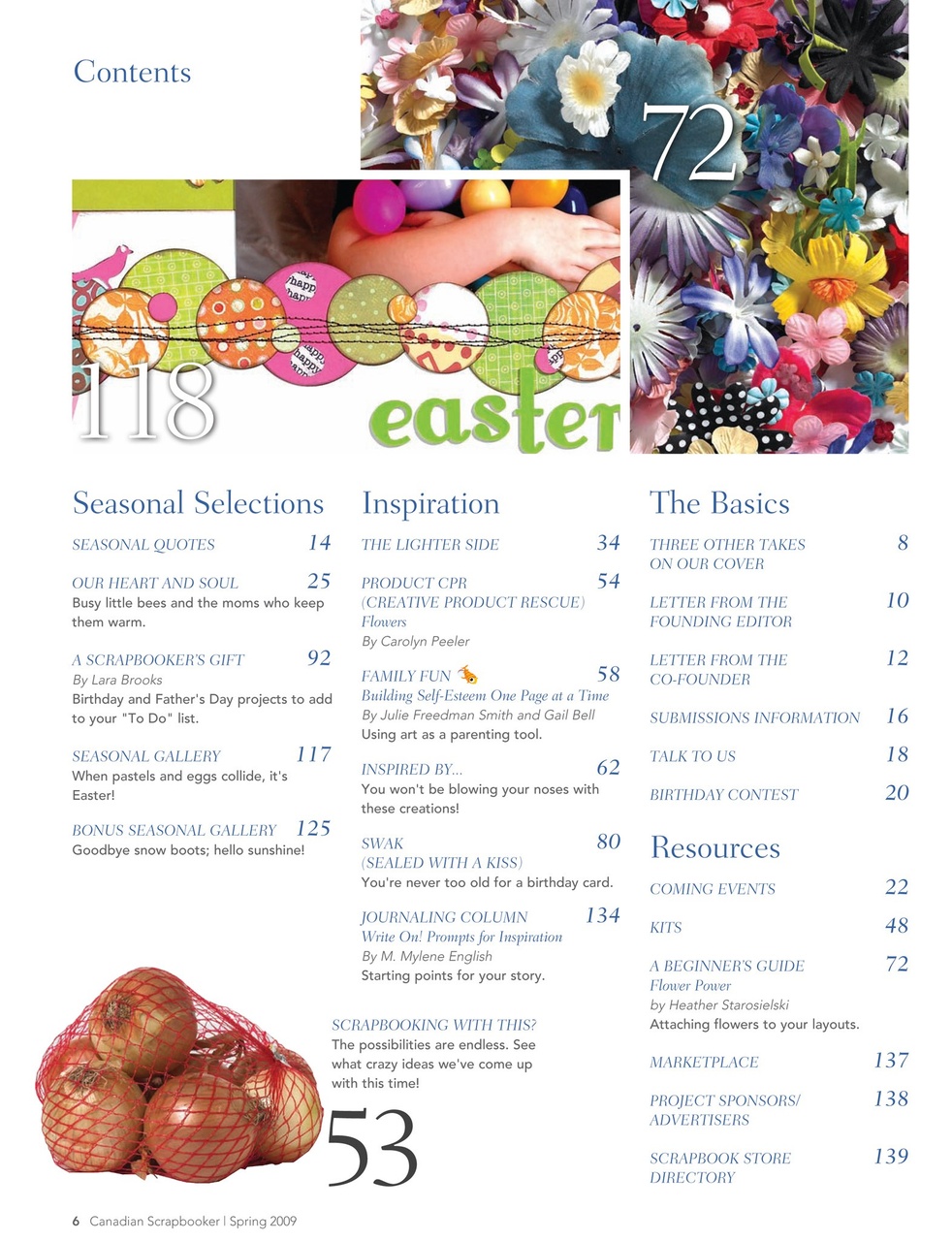 Creative Scrapbooker Preview Pages