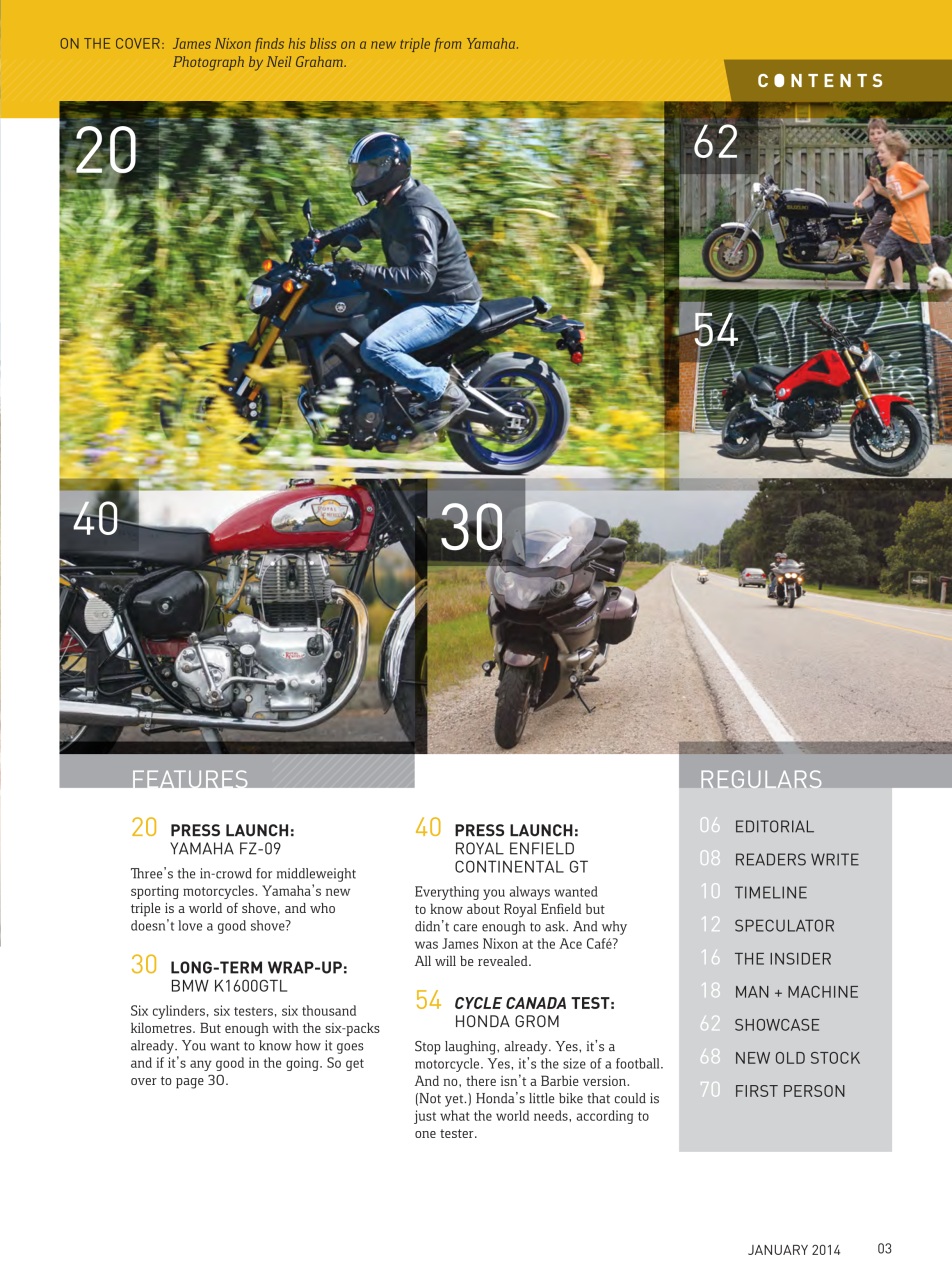 Cycle Canada Preview Pages