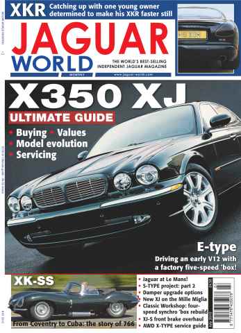 Jaguar World issue X350 XJ Buyers Guide July 2010