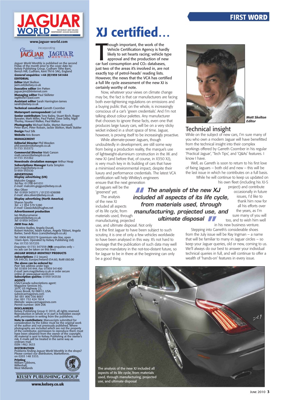 Jaguar World Preview Pages