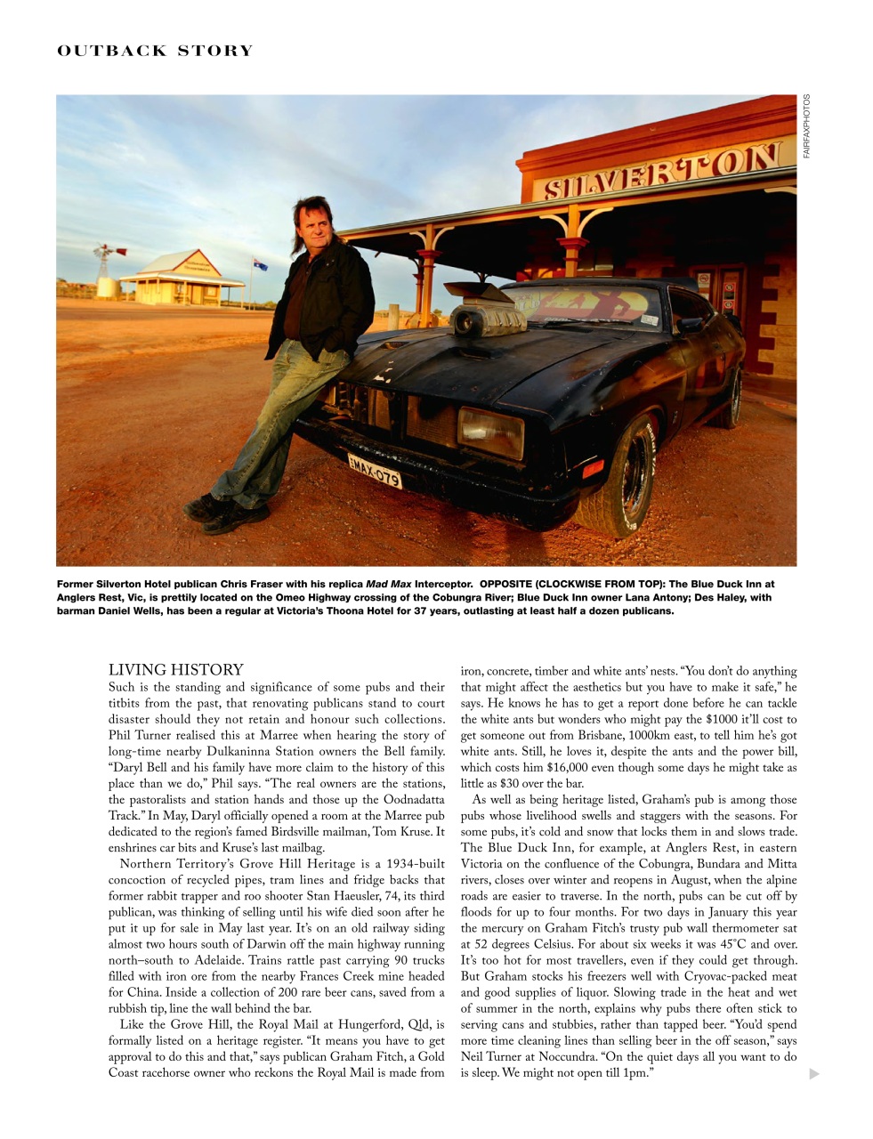 OUTBACK Magazine Preview Pages