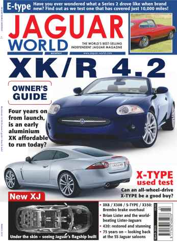 Jaguar World issue XK-R 4.2 Owners Guide March 2010
