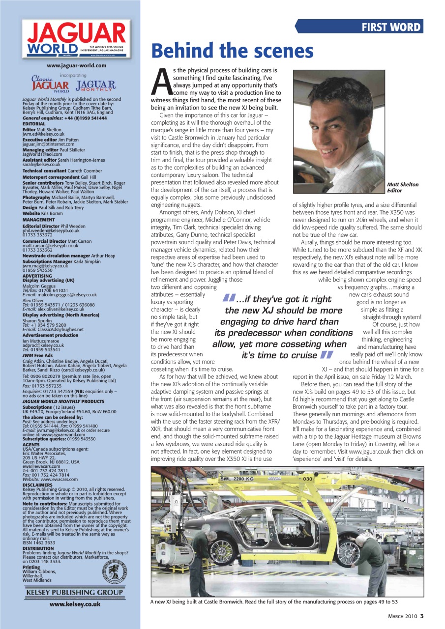 Jaguar World Preview Pages