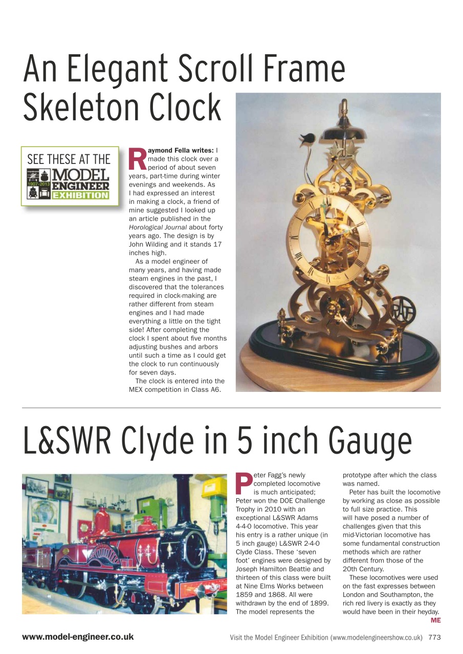 Model Engineer Preview Pages